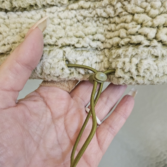 Serra 1/4 Zip Pullover Sherpa Green size XL 16W 18W - Picture 5 of 9